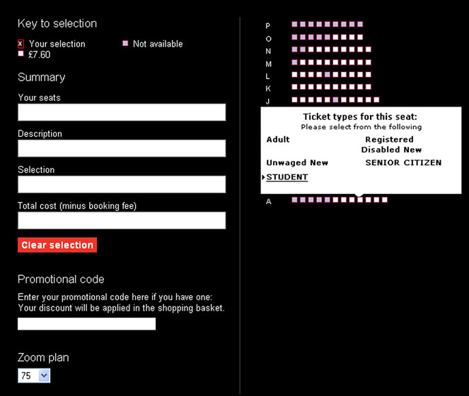 example discount page