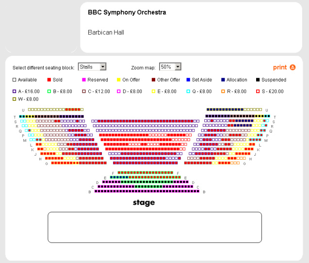 producers seat plan